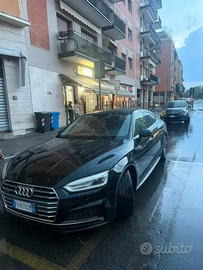 Usata Audi A5 S-Line 190 CV (139 kW) 2017 Nero Coupé