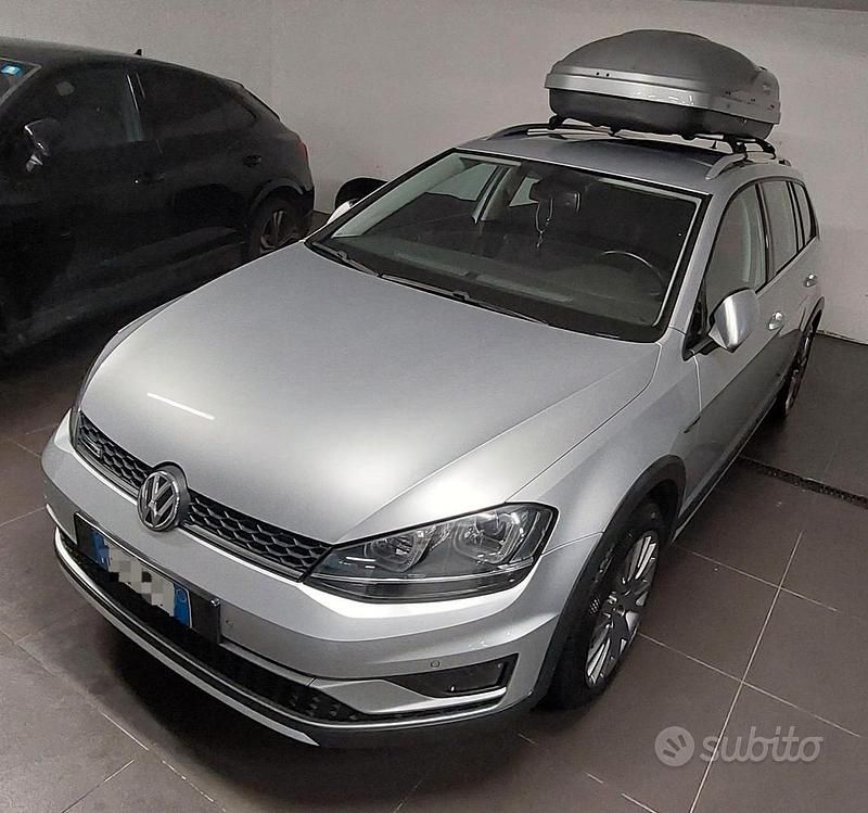 Usata VW Golf Alltrack 110 CV (80 kW) 2016 Grigio Station wagon