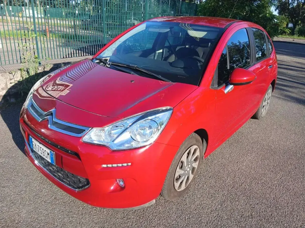Usata Citroën C3 Exclusive 82 CV (60 kW) 2015 Rosso Berlina