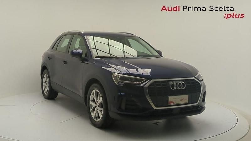 Usata Audi Q3 Advanced 150 CV (110 kW) 2021 Blu navarra SUV