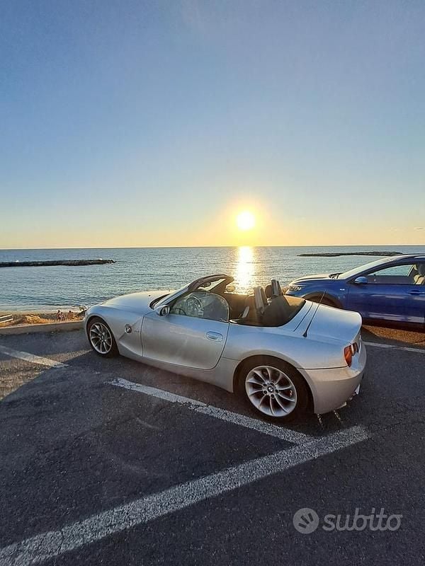Usata BMW Z4 170 CV (125 kW) 2004 Grigio Cabrio