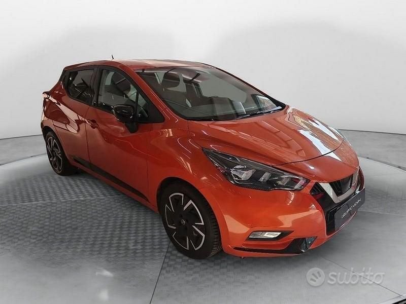 Usata Nissan Micra 92 CV (67 kW) 2022 Arancione Utilitaria