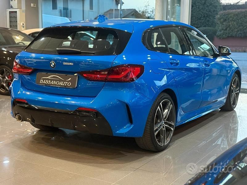 Usata BMW 116 M Sport 116 CV (85 kW) 2019 Blu Utilitaria