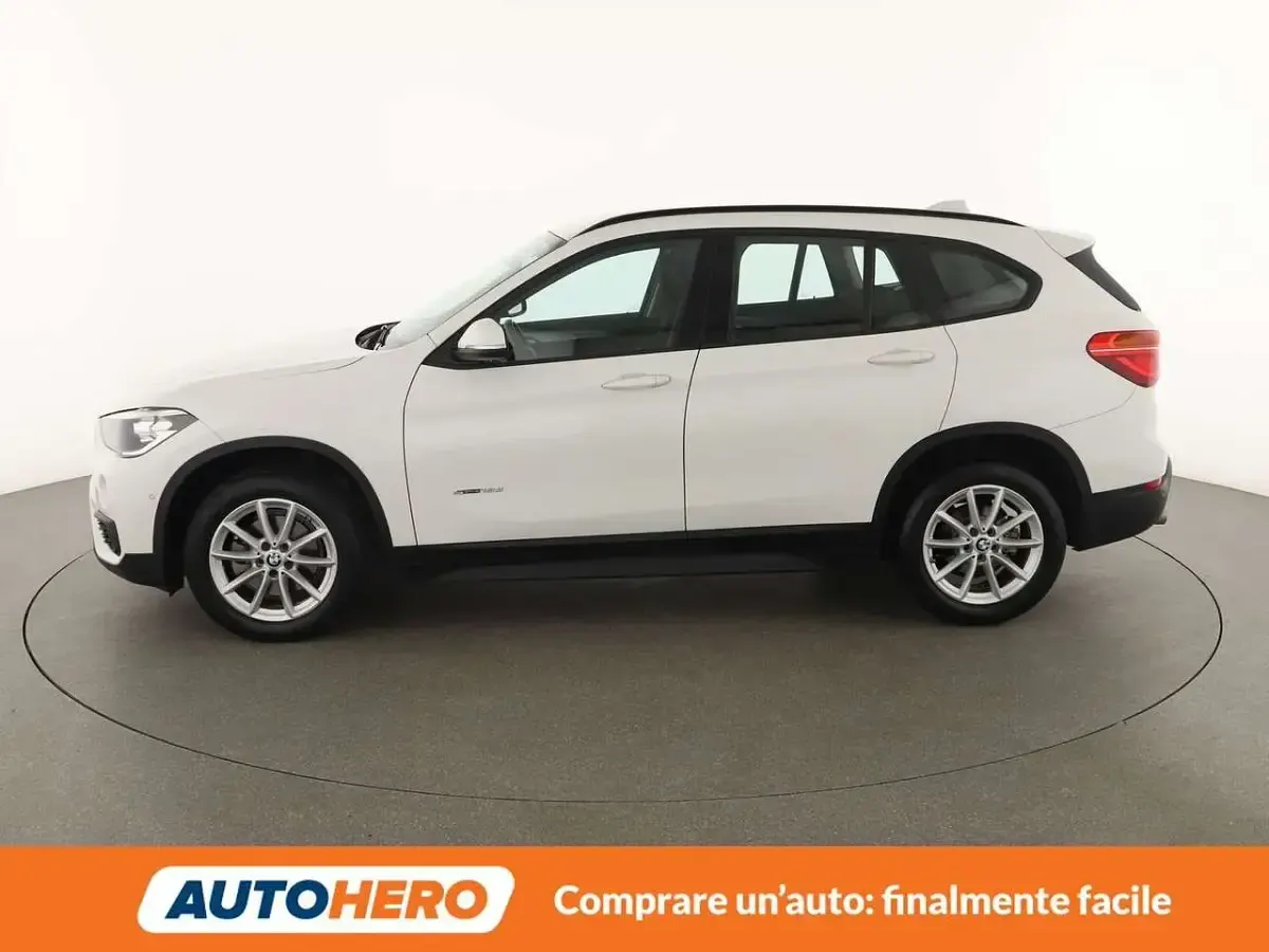 Usata BMW X1 Advantage 150 CV (110 kW) 2017 Bianco SUV