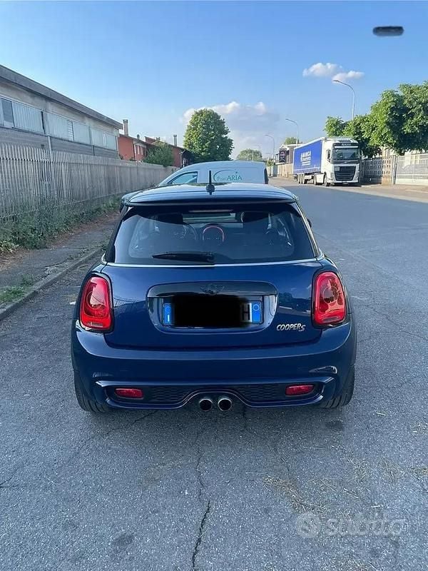 Begagnad Mini Cooper S 192 HK (141 kW) 2016 Blå Halvkombi