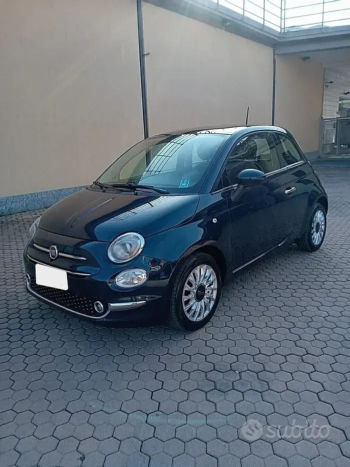Usata Fiat 500 69 CV (50 kW) 2018 Bluazzurro Berlina