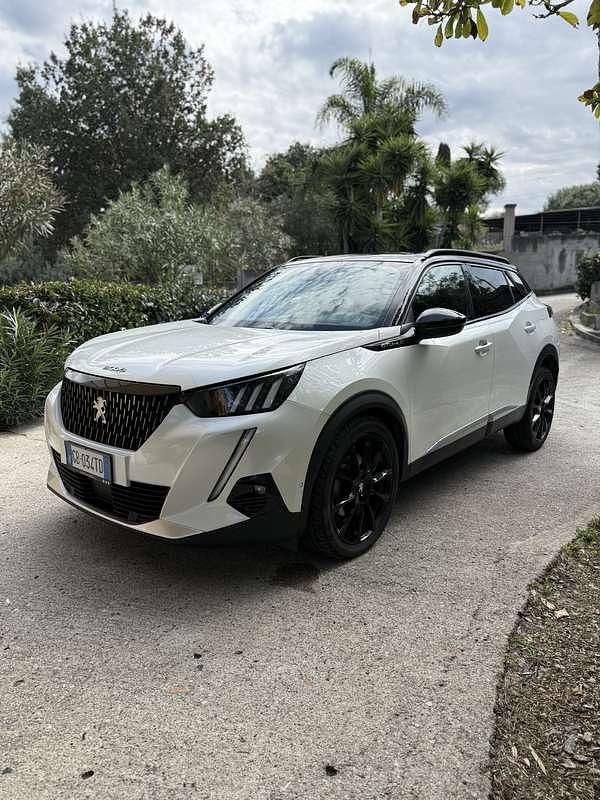 Usata Peugeot 2008 GT-line 131 CV (96 kW) 2019 Bianco SUV