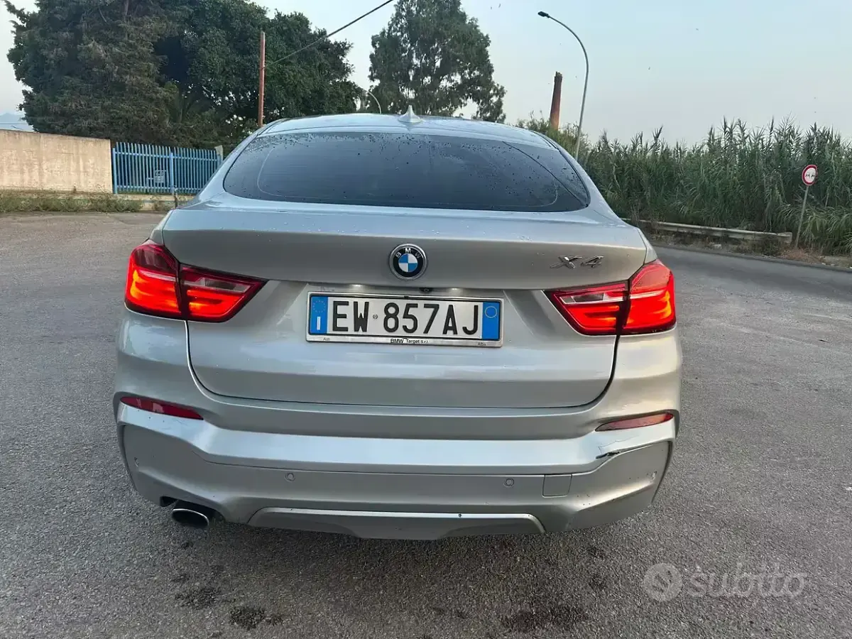 Usata BMW X4 M Sport 190 CV (139 kW) 2014 Grigio SUV