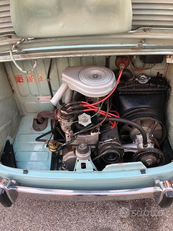 Usata Fiat 600D 1970 Blu Berlina