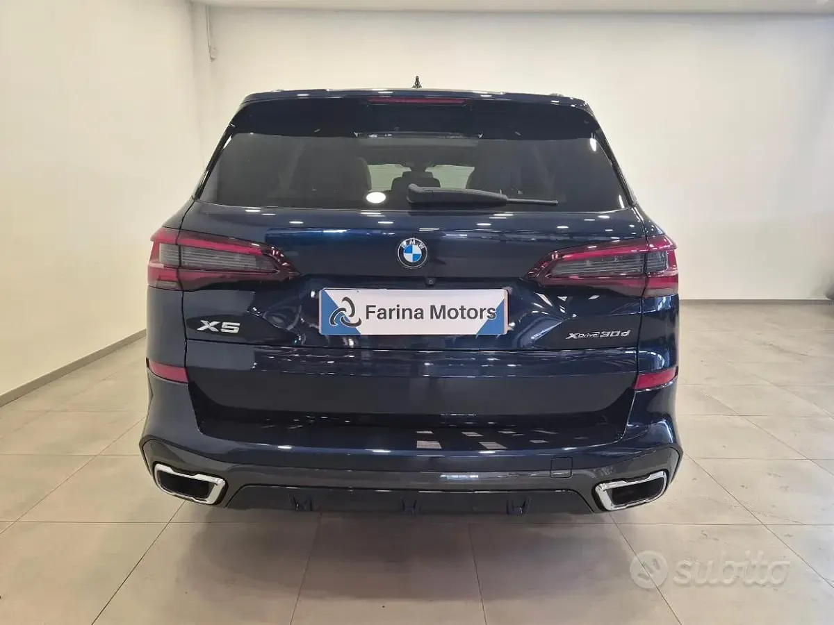 Usata BMW X5 M Sport 286 CV (210 kW) 2022 Bluazzurro SUV