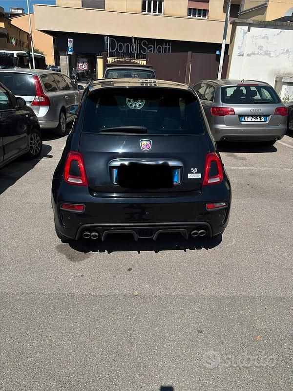 Usata Abarth 595 160 CV (117 kW) 2017 Nero Berlina