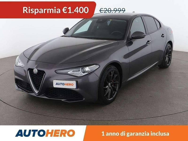 Grigio Usata 2019 Alfa Romeo Giulia Super Tre volumi | 19.599 € (Buon prezzo) - Immagine 1/4