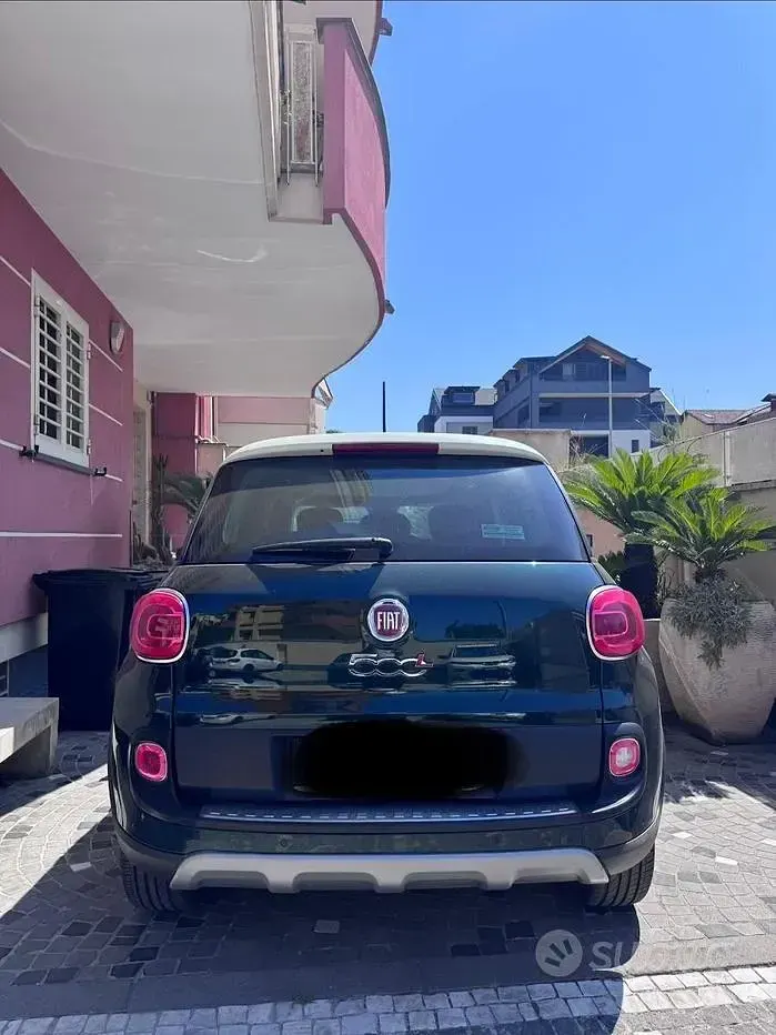 Usata Fiat 500L 105 CV (77 kW) 2014 Verde Monovolume
