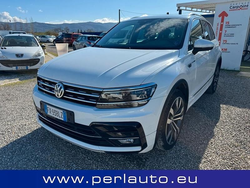 Usata VW Tiguan Advance 240 CV (176 kW) 2019 Bianco SUV