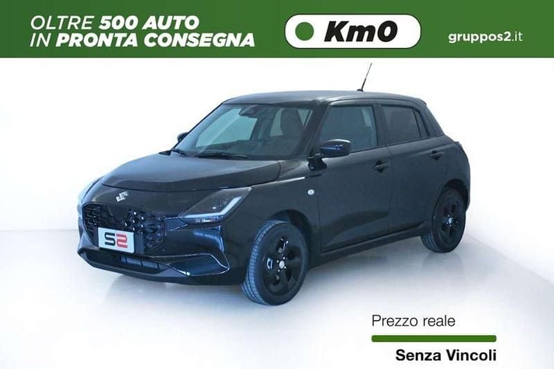 Nuova Suzuki Swift 82 CV (60 kW) 2026 Nero Utilitaria