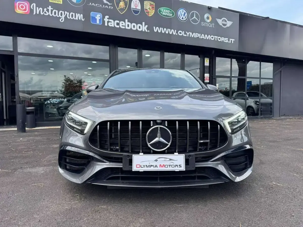 Usata Mercedes A45 AMG AMG 421 CV (309 kW) 2021 Argento Berlina