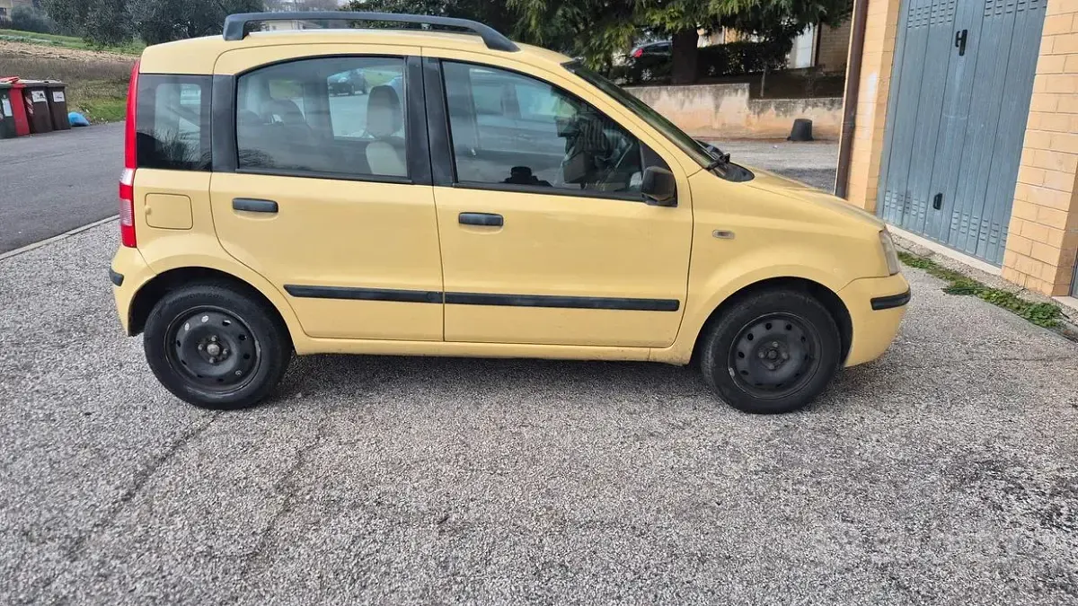 Usata Fiat Panda 2007 Giallo Utilitaria