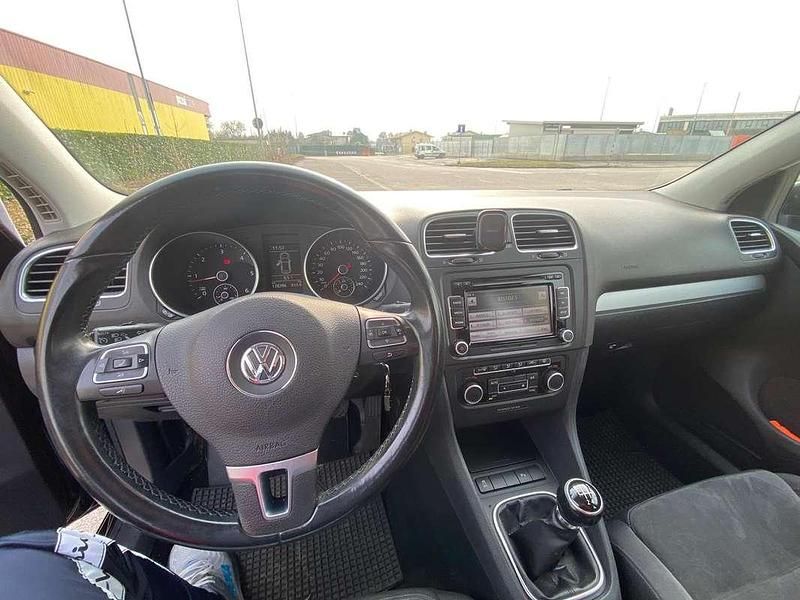 Usata VW Golf VII Highline 105 CV (77 kW) 2012 Nero Berlina