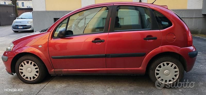 Usata Citroën C3 2002 Rosso Utilitaria