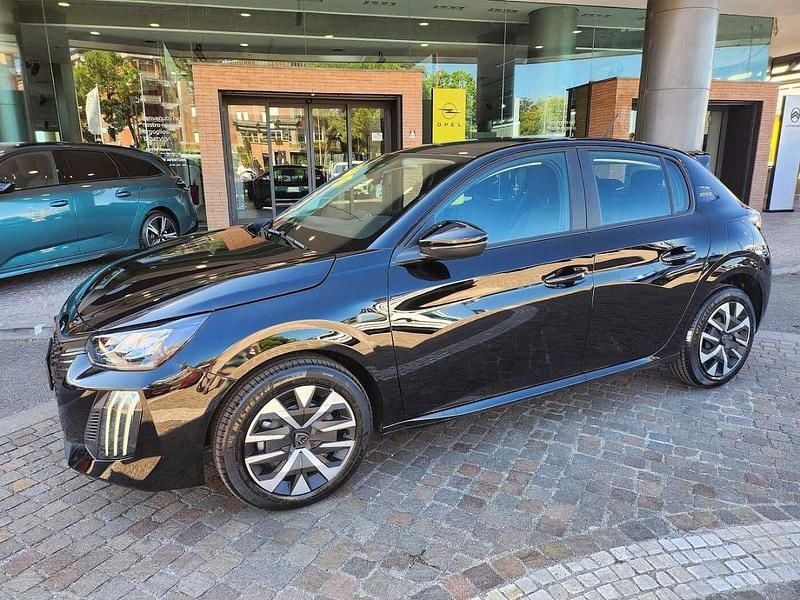 Nuova Peugeot 208 101 CV (74 kW) 2025 Nero Utilitaria