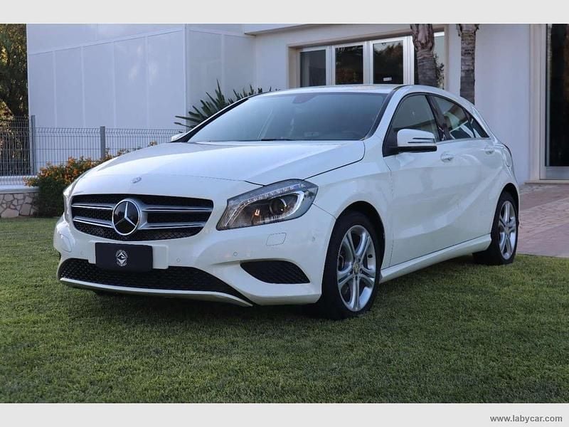 Usata Mercedes A200 136 CV (100 kW) 2013 Bianco Berlina