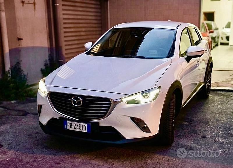 Usata Mazda CX-3 Exceed 105 CV (77 kW) 2016 Bianco SUV