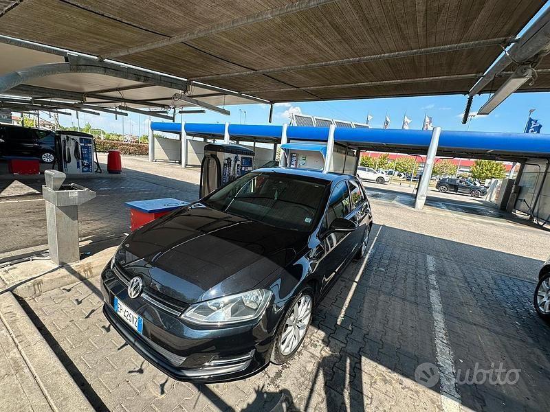 Usata VW Golf VII 110 CV (80 kW) 2013 Nero Berlina
