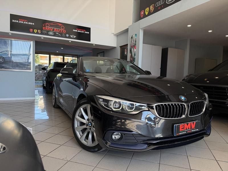 Usata BMW 420 M Sport 190 CV (139 kW) 2017 Nero Cabrio