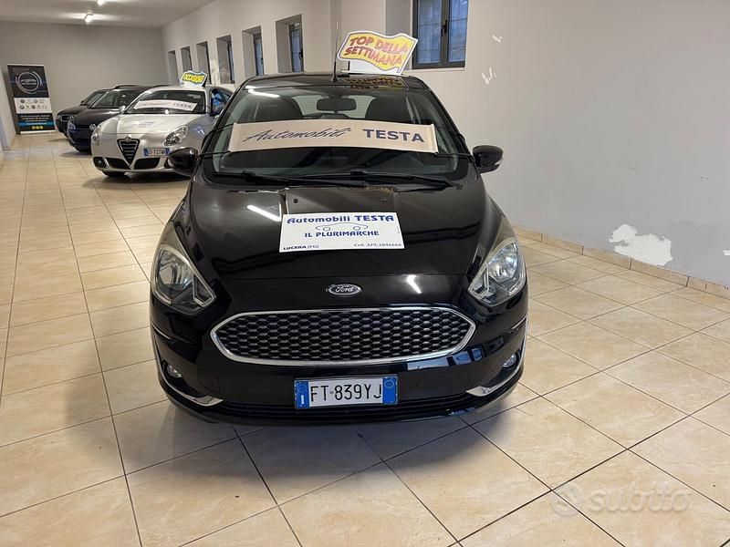 Begagnad Ford Ka Ultimate 86 HK (63 kW) 2019 Svart Sedan