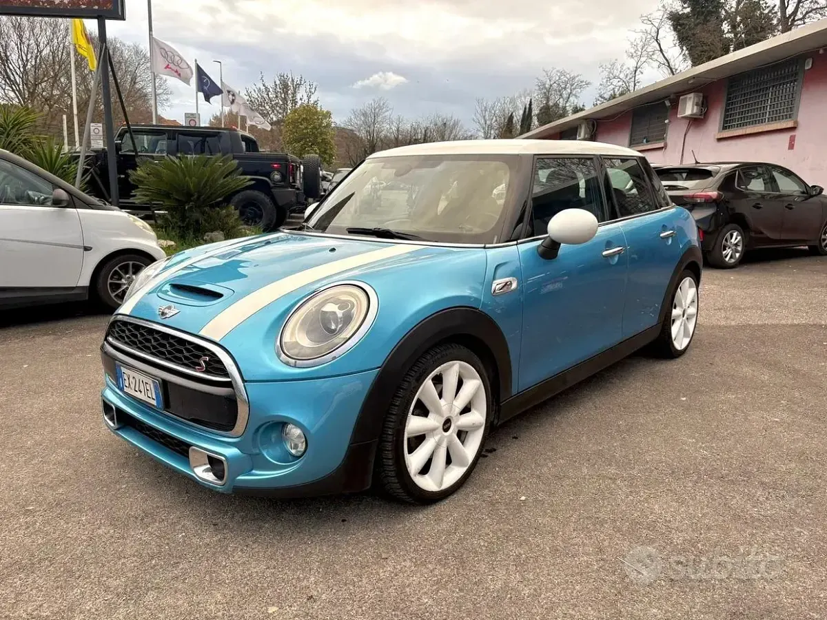 Usata Mini Cooper S 192 CV (141 kW) 2014 Bluazzurro Utilitaria