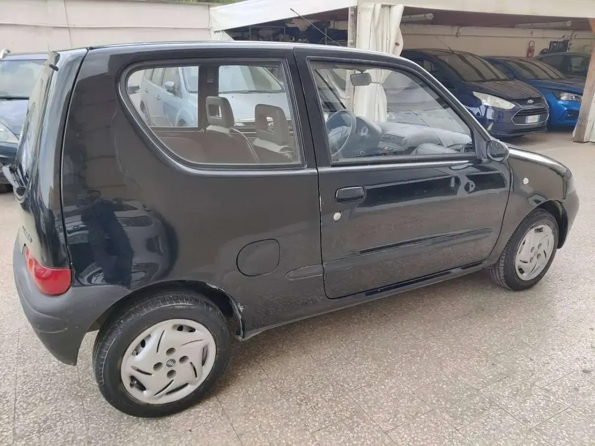 Usata Fiat Seicento 39 CV (28 kW) 1999 Nero Utilitaria