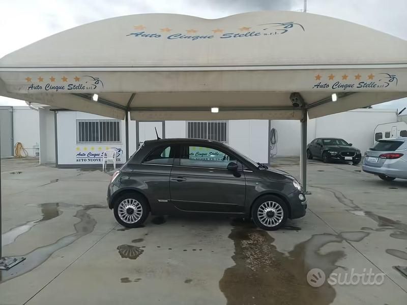 Usata Fiat 500 Lounge 69 CV (50 kW) 2013 Grigio Berlina