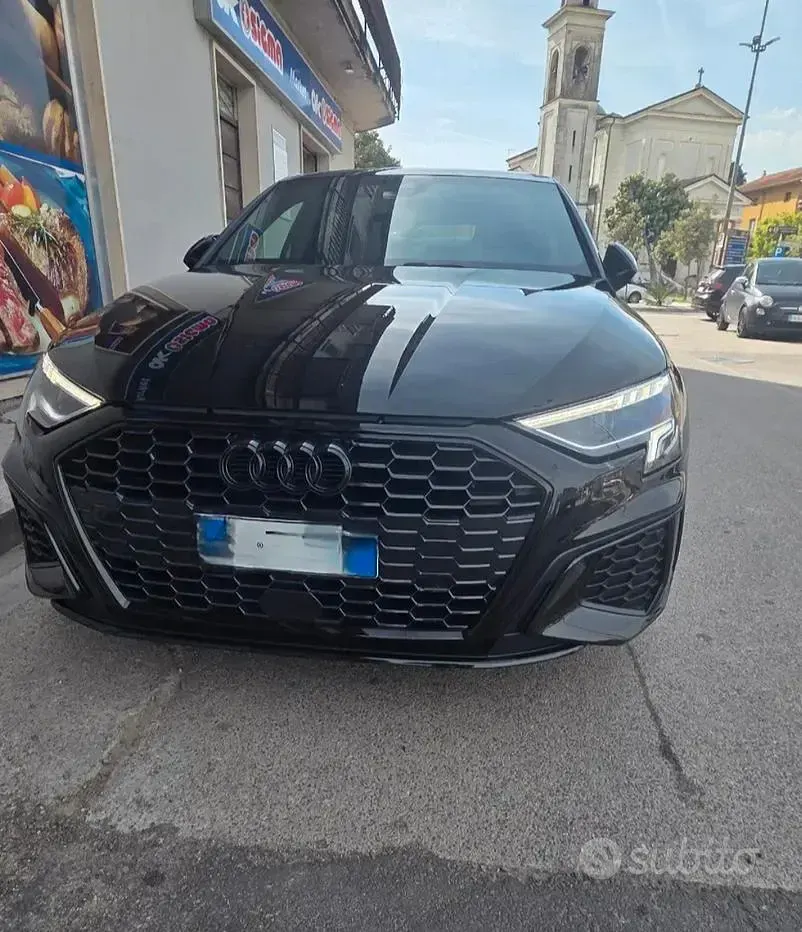 Usata Audi A3 S-Line 150 CV (110 kW) 2022 Nero Berlina
