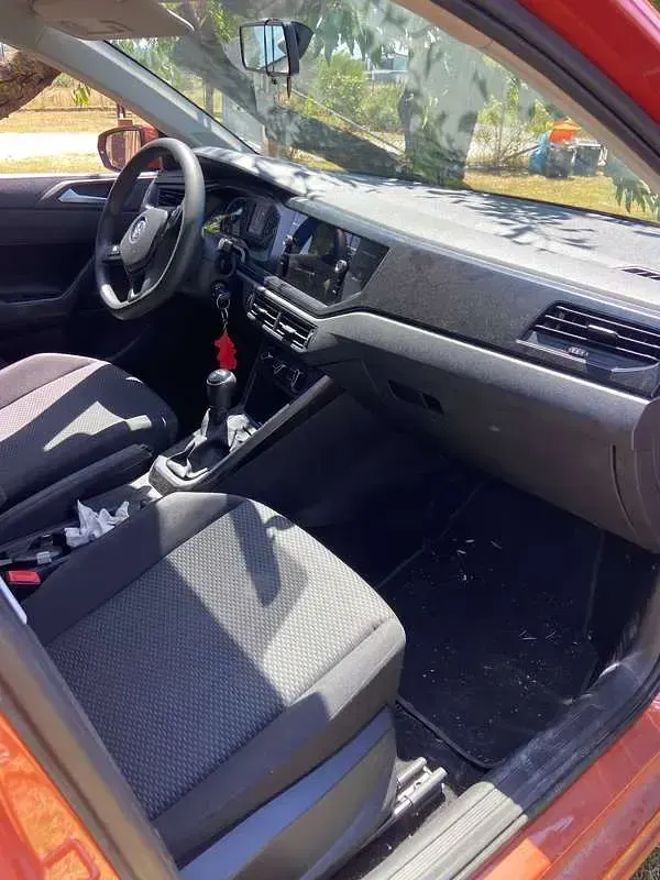 Usata VW Polo Comfortline 95 CV (69 kW) 2020 Arancione Utilitaria