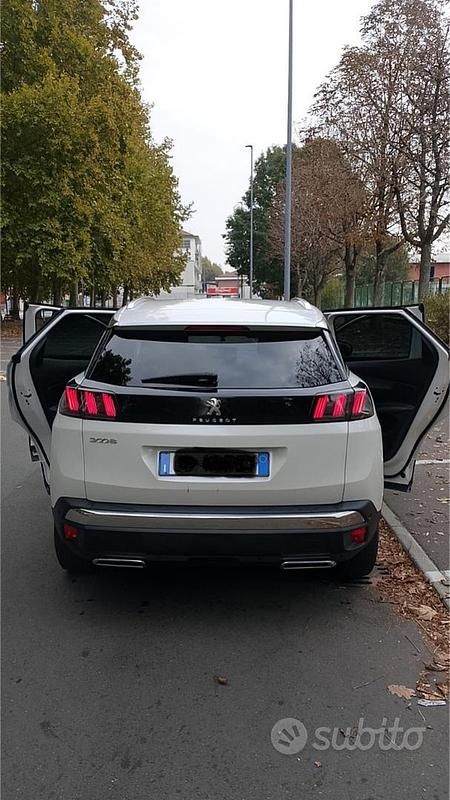 Usata Peugeot 3008 120 CV (88 kW) 2020 Bianco Berlina
