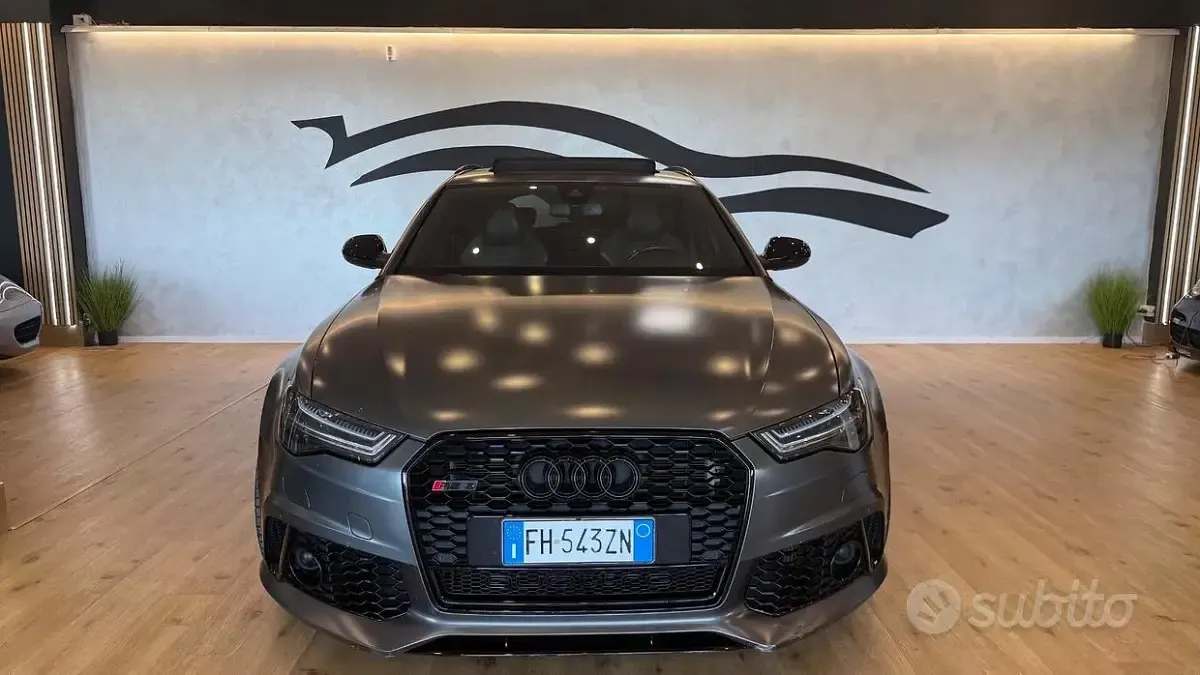 Usata Audi RS6 Performance 605 CV (444 kW) 2018 Grigio Station wagon