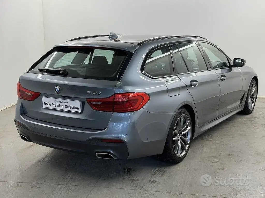 Usata BMW 518 M Sport 150 CV (110 kW) 2019 Blu Station wagon