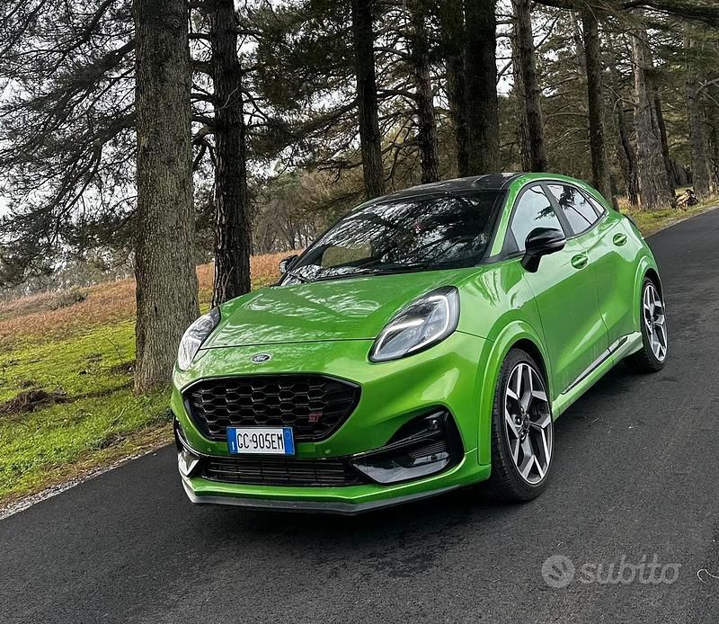 Usata Ford Puma Limited 200 CV (147 kW) 2020 Verde Berlina