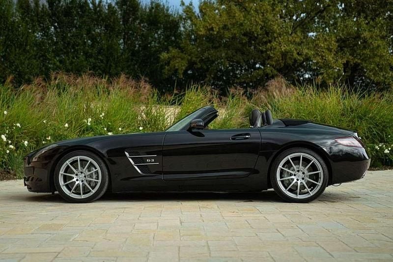 Usado Mercedes SLS AMG AMG 571 CV (419 kW) 2011 Negro Descapotable