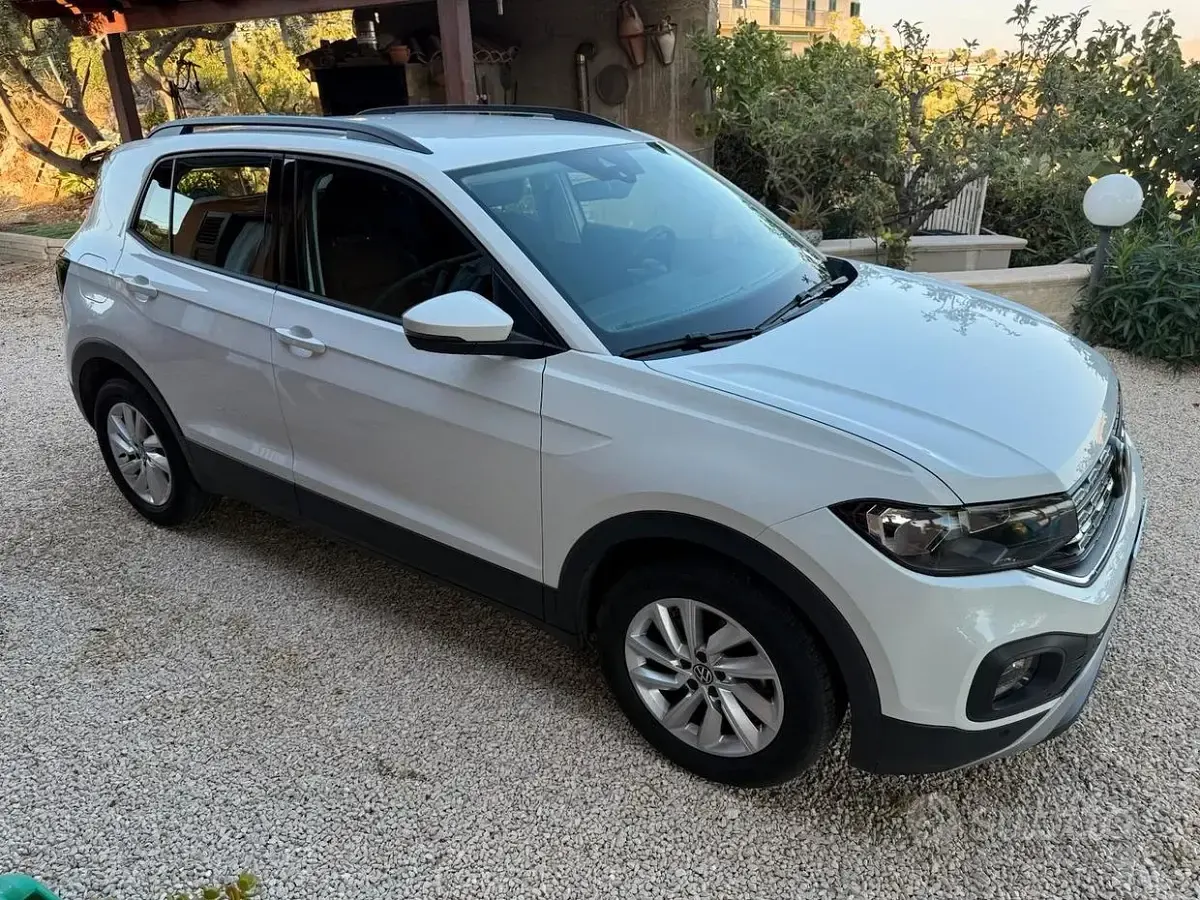 Usata VW T-Cross 110 CV (80 kW) 2023 Bianco SUV