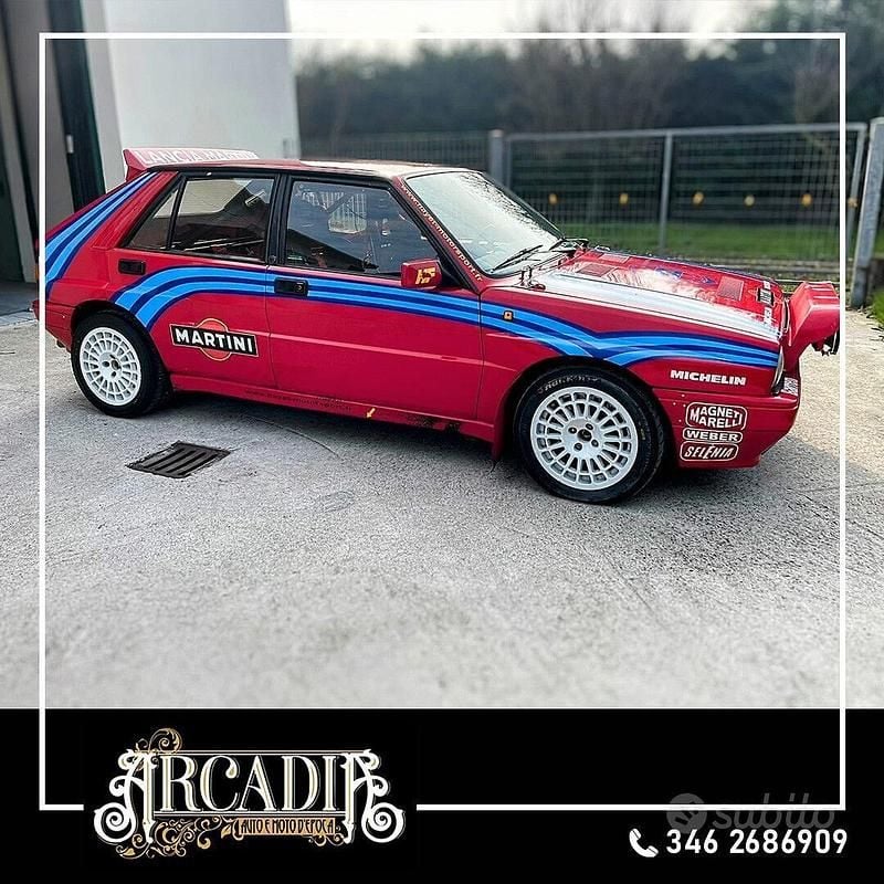 Usata Lancia Delta 244 CV (179 kW) 1989 Rosso Utilitaria