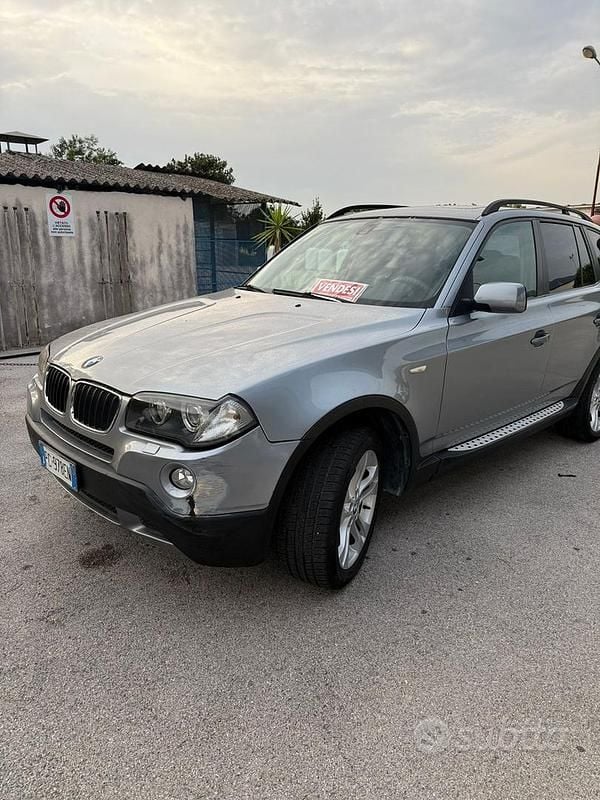Usata BMW X3 Efficient Dynamics 177 CV (130 kW) 2007 Grigio SUV