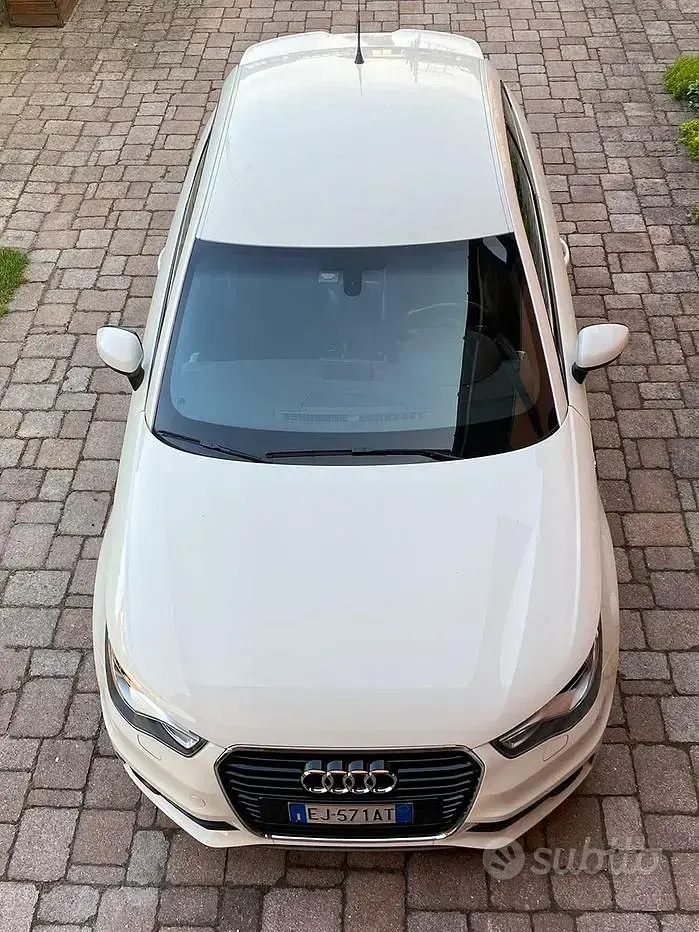 Usata Audi A1 185 CV (136 kW) 2011 Bianco Utilitaria
