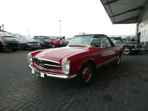 Käytetty Mercedes SL280 170 HP (125 kW) 1969 Punainen Avoauto