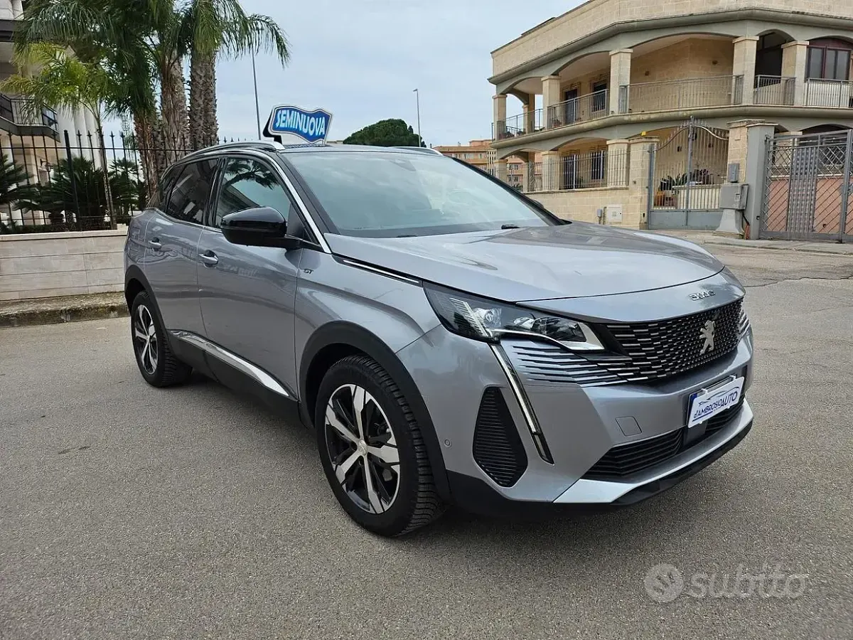 Usata Peugeot 3008 GT 131 CV (96 kW) 2021 Grigio SUV
