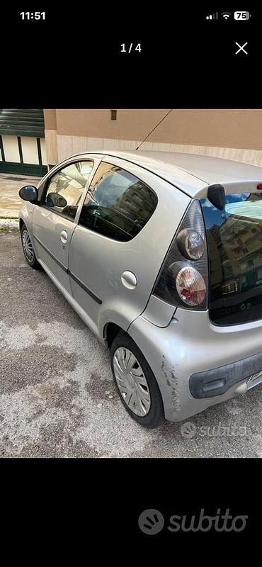 Usata Citroën C1 68 CV (50 kW) 2007 Grigio Utilitaria
