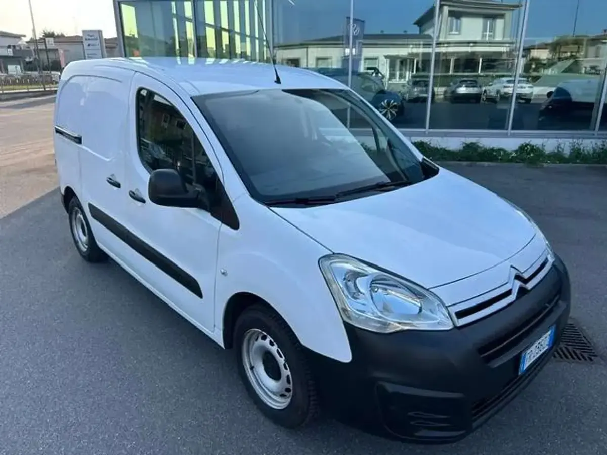 Usata Citroën e-Berlingo 99 CV (72 kW) 2018 Bianco Furgone