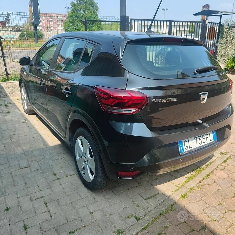 Usata Dacia Sandero 110 CV (80 kW) 2022 Nero Berlina