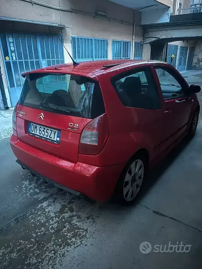 Usata Citroën C2 122 CV (89 kW) 2008 Rosso Utilitaria
