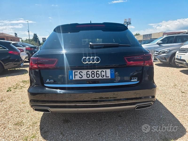 Usata Audi A6 Ambiente 190 CV (139 kW) 2018 Nero Station wagon